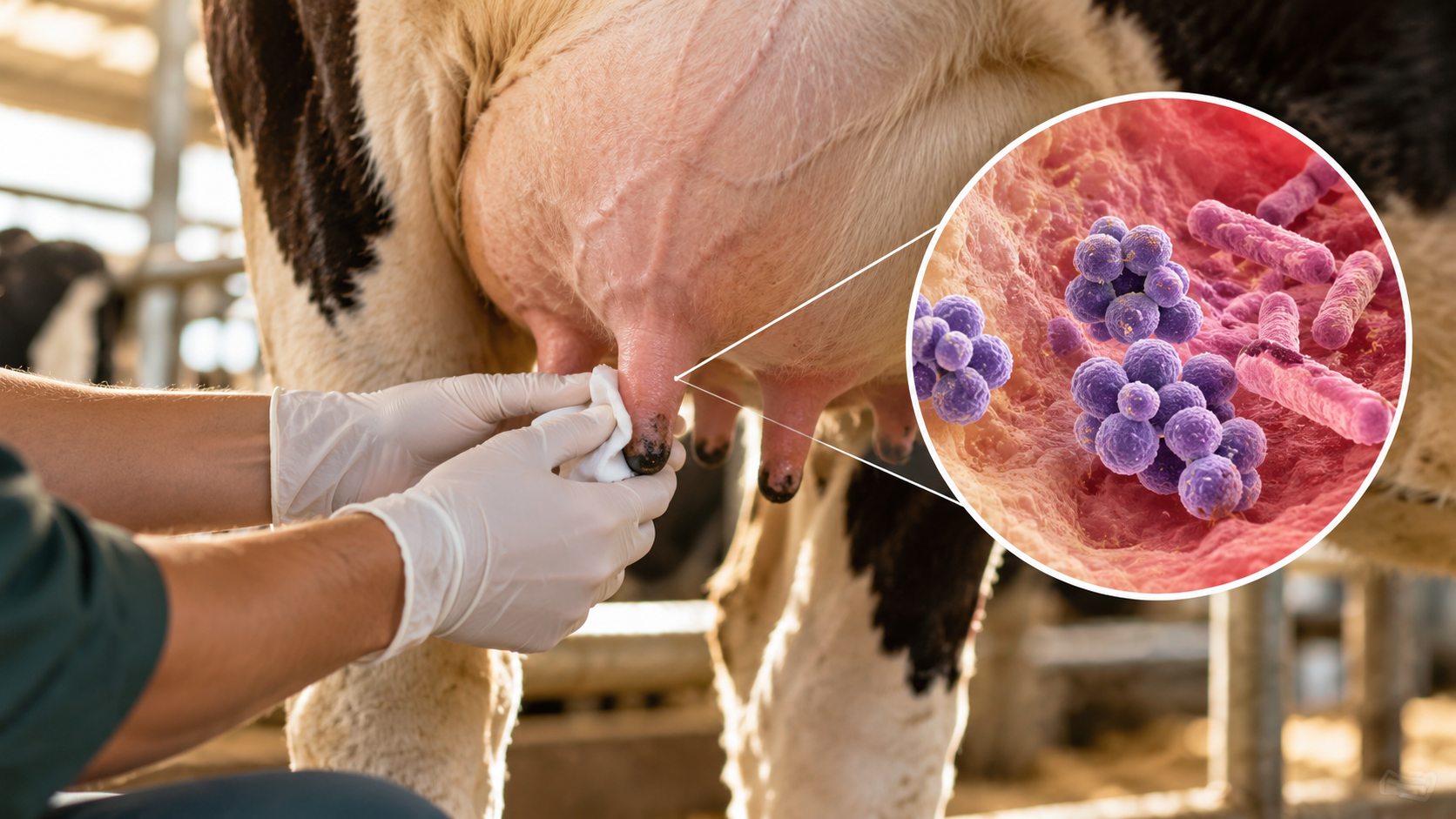 Mastitidy u dojnic – prevence a hygiena vemene