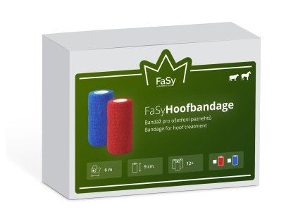 FaSy Hoof PRO Bandage 9 cm x 6 m - 10 balení + 2 ZDARMA